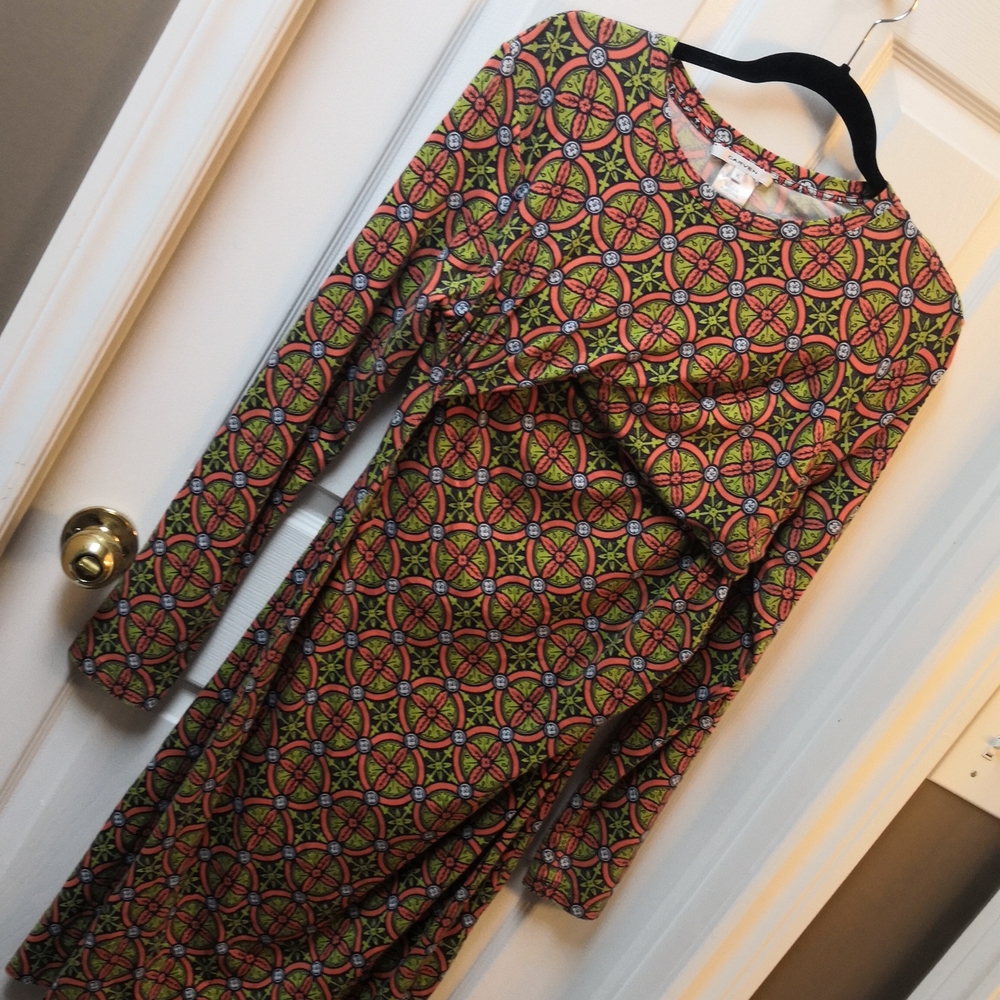 Carven Paris Print Dress. Sz Large, Last Chance!